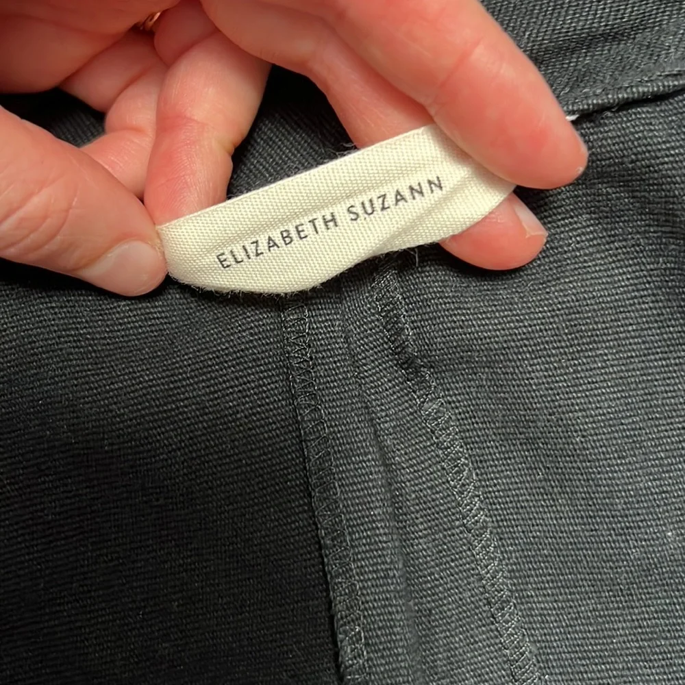 Elizabeth Suzann black canvas jacket - Picture 4 of 4